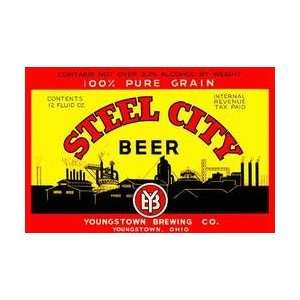  Steel City Beer 20x30 poster