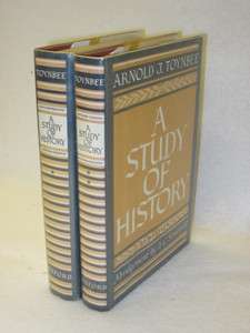  Toynbee   A STUDY OF HISTORY   Abridgement by Somervell 2vols 1962