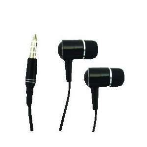   Iphone/Ipod Replacement Stereo Headset With Mic / Headphones Black 3ft