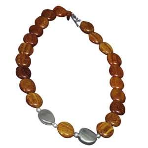  18 in. Exotic Wood Necklace   Madera Collection Style 12CX 