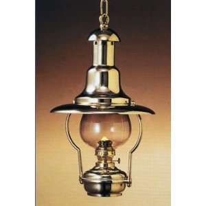    Solid Brass Hanging Oil Fishermans Oil Lamp: Home Improvement