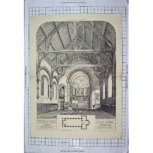   1889 Architecture English Church Lisbon George Powell