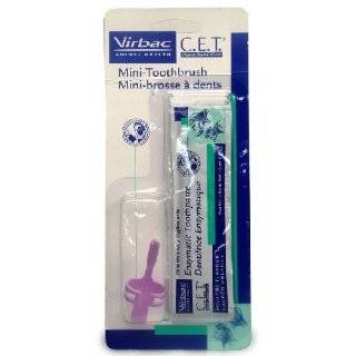  C.E.T. Mini Toothbrush With Toothpaste Packet Pet 