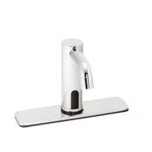   AC Powered Single Basin Modern Faucet with 8 Deck Plate and Under