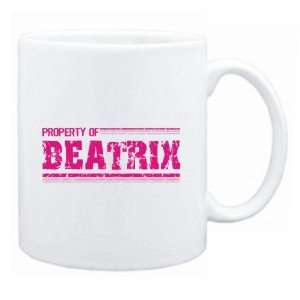  New  Property Of Beatrix Retro  Mug Name