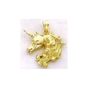  14k Gold Unicorn Pendant [Jewelry]