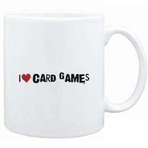 Mug White  Card Games I LOVE Card Games URBAN STYLE  Sports:  