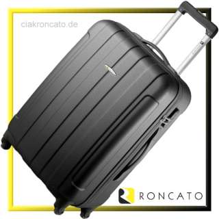 RONCATO (M) Reisekoffer Trolley/Koffer, Gelb, flexible Hartschale, 4 