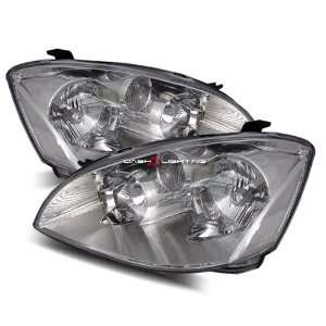  02 04 Nissan Altima Headlights   Chrome: Automotive