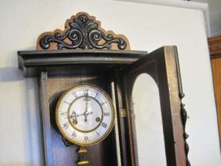 Antique Jung Hans RA Regulator Clock Circa 1890s  