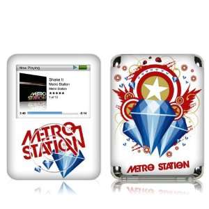  Music Skins MS MSTA10030 iPod Nano  3rd Gen  Metro Station 