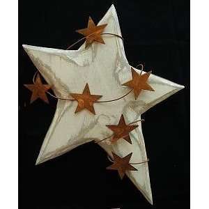 Carved Star Shelf Sitter/ Wall Star/Tree Topper by Gables End:  