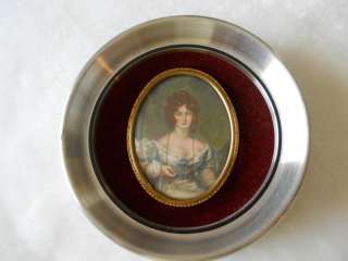 VINTAGE CAMEO CREATION WALL PLAQUE W/ VICTORIAN LADY  