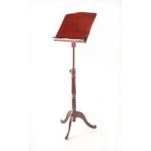  EMS Overture Wooden Sheet Music Stand, Mahogany Musical 