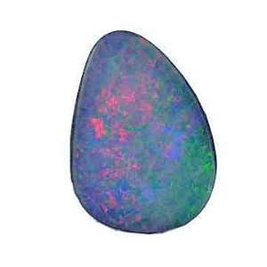  Australian Opal Doublet Flashing Color Over 19mm 6.25ct 