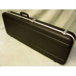  Molded Electric Guitar Case Black Musical Instruments
