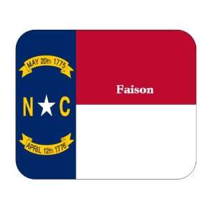  US State Flag   Faison, North Carolina (NC) Mouse Pad 