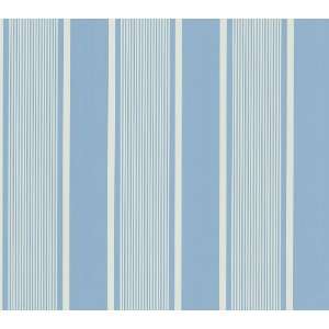    Inch Modern Stripe   Solid Stripe Wallpaper, Blue