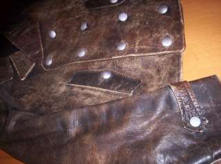 Luftwaffe German flight leather jacket WW2 original  