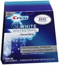   PROFESSIONAL WHITESTRIPS 40 STRIPS   2013 EXPIRATION   NEW IN BOX