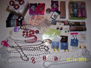 HUGE LOT OF MARY KAY COSMETIC, JEWELRY OVER $550.00 FS  