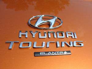   2012 Hyundai Elantra Touring Wagon Deck/Trunk Lid Emblems OEM!!NICE