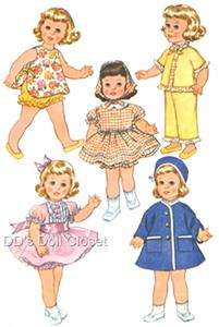 Vintage Doll Clothes Pattern 6465 20 ~ Chatty Cathy  