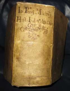 1590 Maffei, History of the Indies, America, India, Japan, Jesuit 