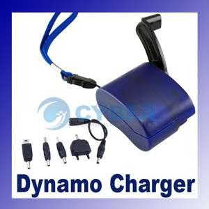 Hand Wind up Power Dynamo Crank Charger for cell phone  