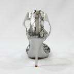   Auth Brand New Max Rave by BCBG Envy Silver Party High Heels Shoes