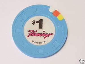 FLAMINGO LAS VEGAS Nevada Hotel Casino Poker Gaming Chip NEW 