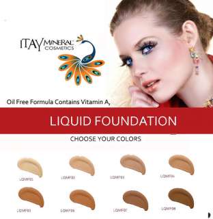ITAY Mineral Flawless Liquid Foundation Pick Your Shade  