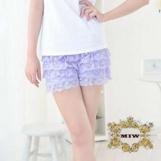 New Very Cute Fashion 8 layers Lace Mini Culottes HOT Short ONE SIZE 