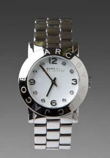 MARC BY MARC JACOBS Amy Watch in Silver  