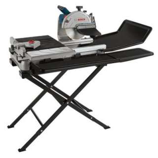   . Wet Tile and Stone Saw with Folding Stand TC10 07 