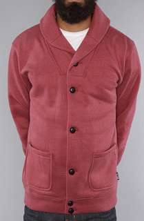 All Day The Shawl Neck Cardigan in Red Heather  Karmaloop 