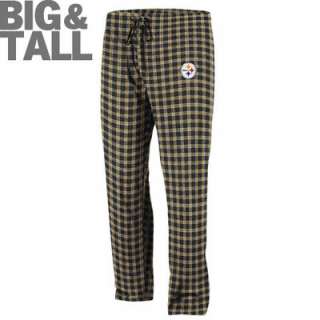 Pittsburgh Steelers Big & Tall Fly Pattern II Flannel Pants 