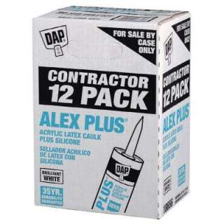 DAP 10.1 oz. Alex Plus All Purpose Caulk (12 Pack) 7079818656 at The 