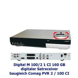 Digital M 100/2 1CI 160 GB Twin Tuner baugleich Comag  