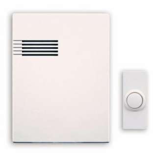 Heath Zenith Wireless Battery Operated Door Chime DL 6164 at The Home 