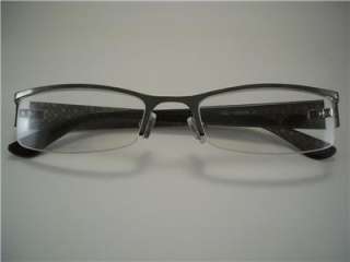 Designer Reading Glasses Optical Quality Frame Half Rim  