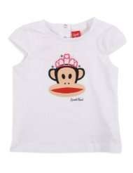 Small Paul Frank Baby Shirt in weiss mit Strass