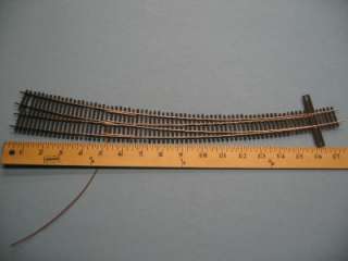 Fast Tracks #10 switch 50 RH curved ME code 83 rail  