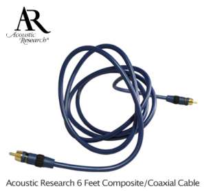 feet 1 83 meters acoustic research digital coaxial audio cable