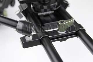 Pro 4 Hole Rod Raiser Clamp for 15mm Rail DSLR Rig Support System *NEW 