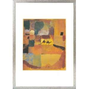 Paul Klee Poster Kunstdruck und Holz Rahmen   Zwei Dromedare Und Ein 