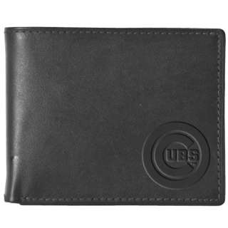 CHICAGO CUBS MLB Black Leather Wallet NEW  
