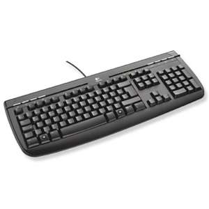 Logitech Internet 350 USB Keyboard (OEM) Black 