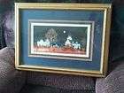 WOOSTER SCOTT RARE AUTUMN EVE PENCIL SIGNED LITHOGRAPH PICTURE FRAMED 