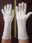 12 Pair White Cotton Inspection Gloves/Liners   100% Cotton, NEW!